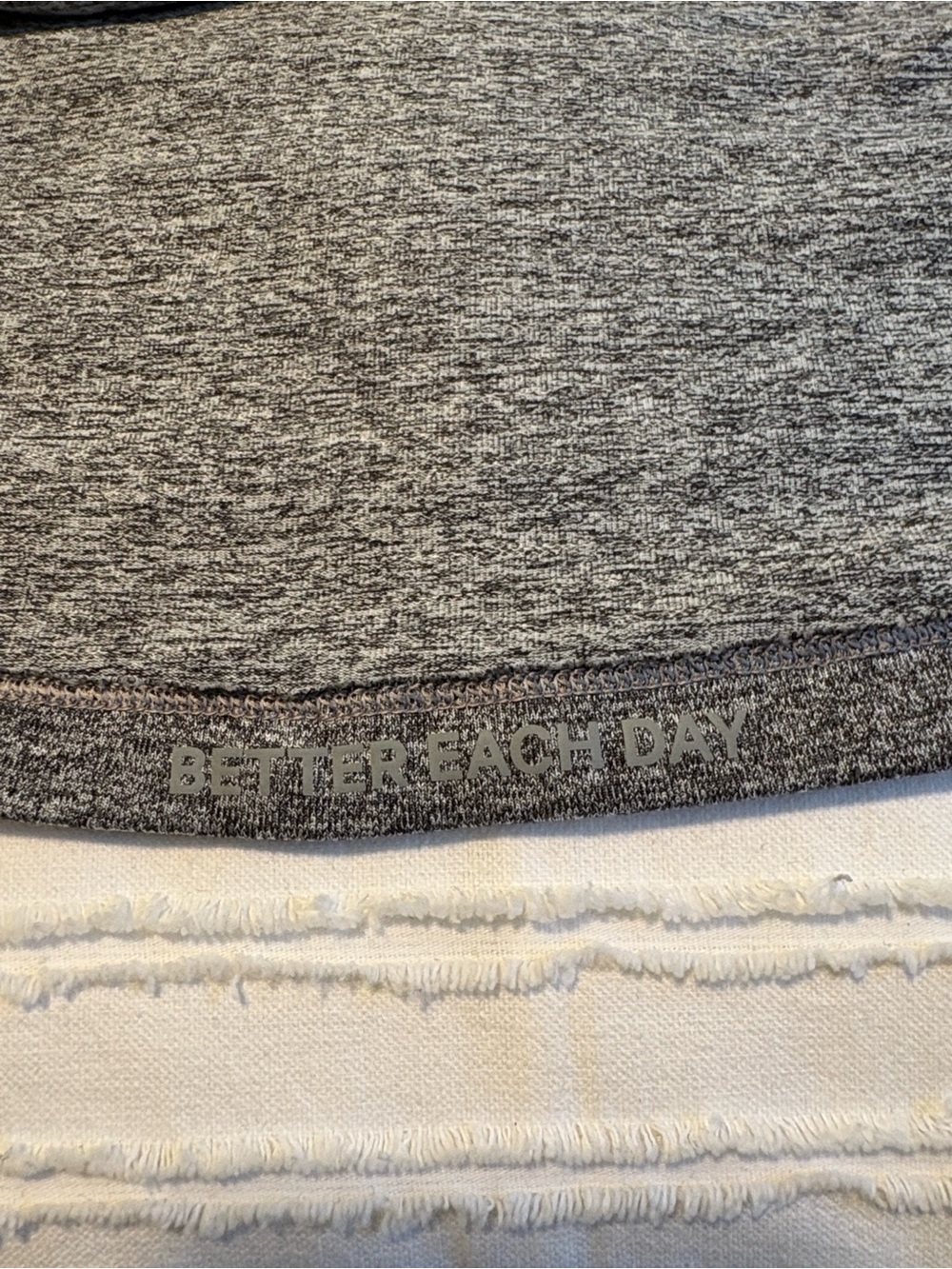 Lululemon License to Train Classic Fit Gray Long Sleeve Crewneck Top (size 4) - Picture 8 of 9